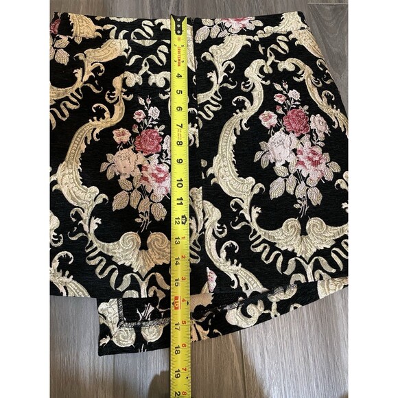 For Love And Lemons Black and Pink Mini Skirt - Picture 5 of 8